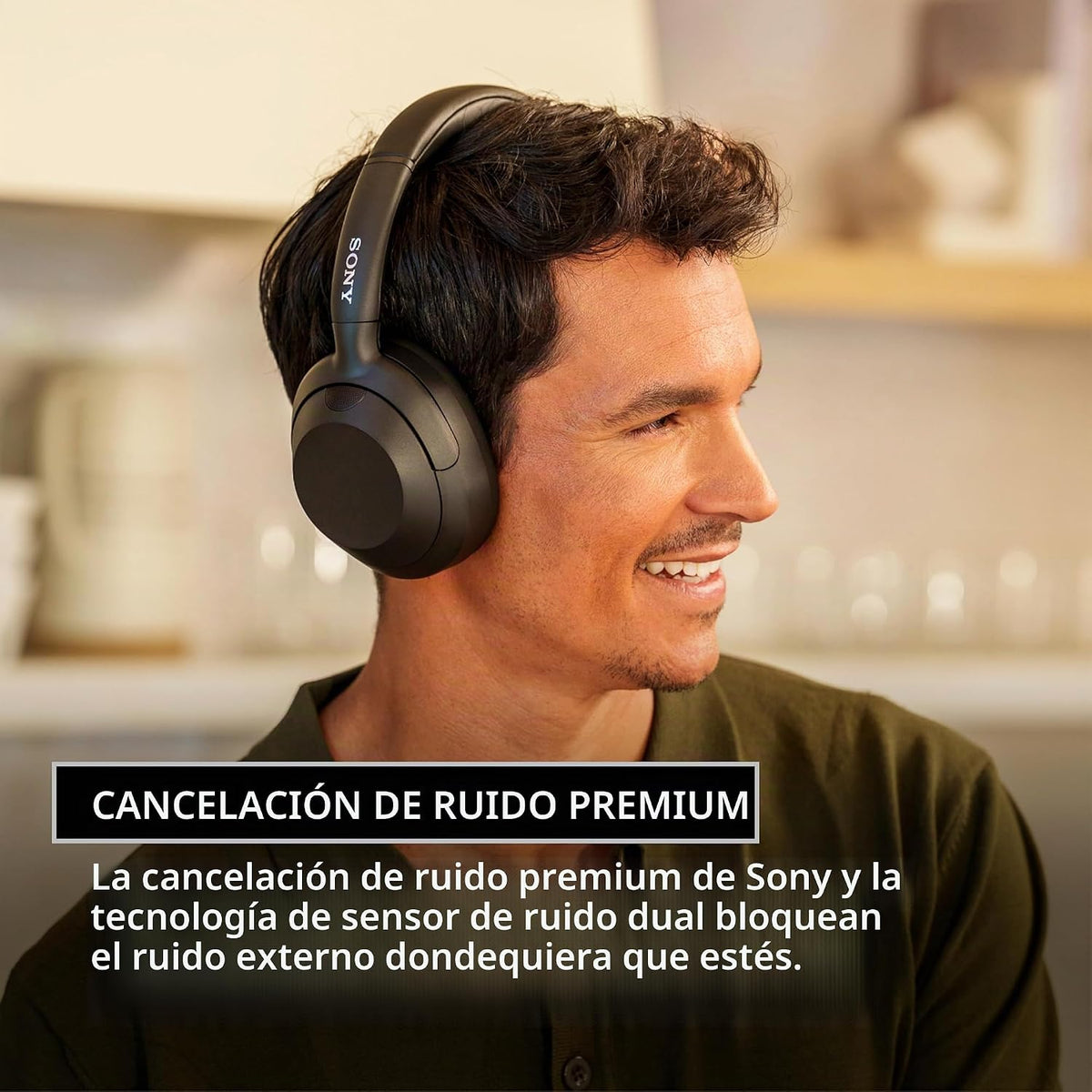 Sony ULT WEAR - Auriculares inalámbricos con cancelación de ruido,...