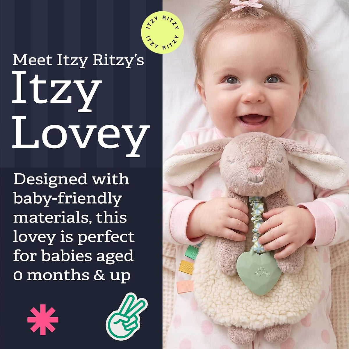 Itzy Ritzy - Itzy Lovey Incluyendo Mordedor - Baby Lovey con Morded...