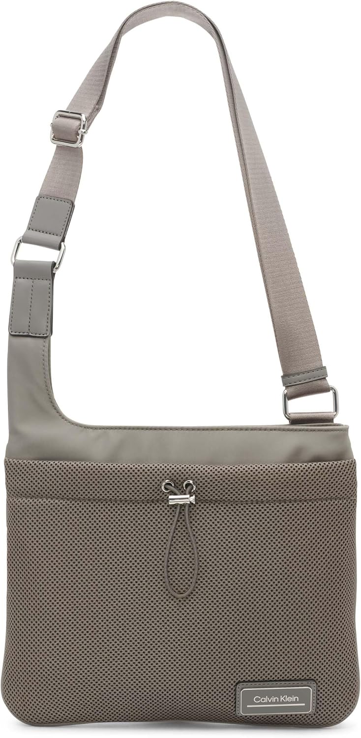 Calvin Klein Bandolera organizativa Jessie con cremallera superior...