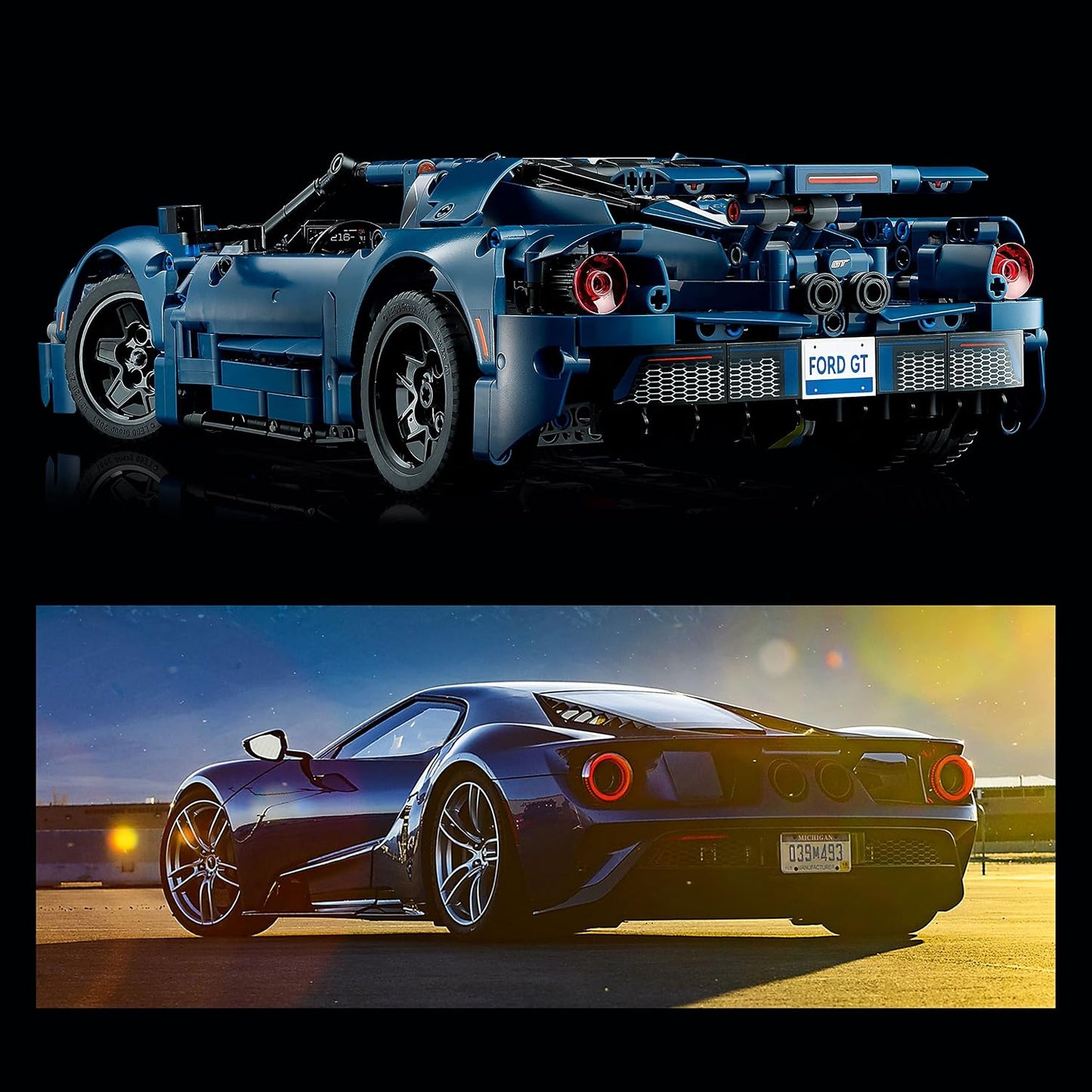LEGO Technic 2022 Ford GT - Juego de construcción para adultos, kit...