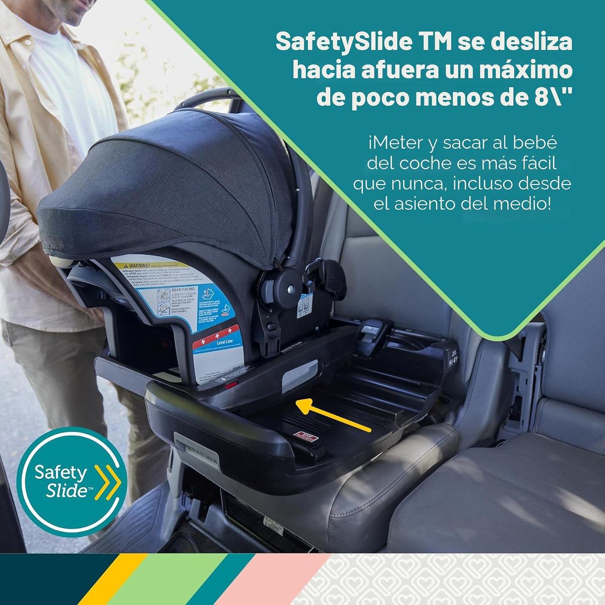 Safety 1st onBoard Slide 6 en 1 asiento infantil para automóvil y c...