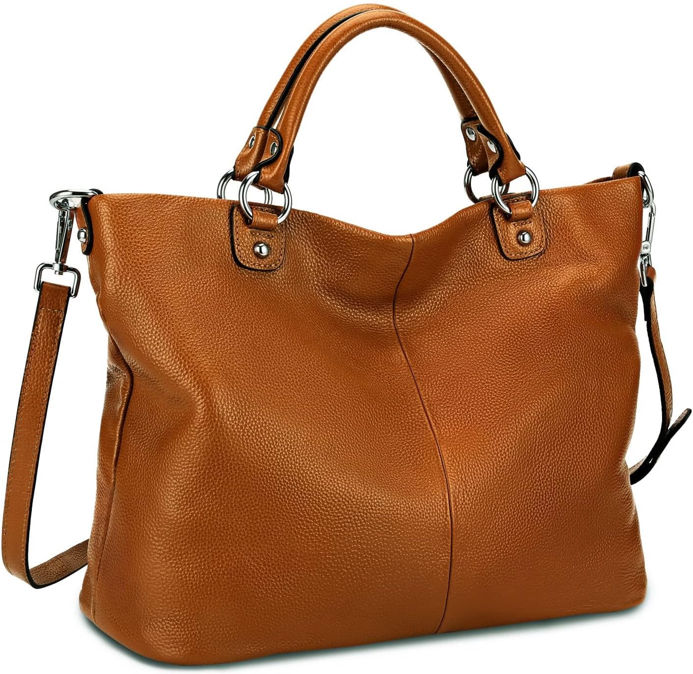 Bolso Kattee para mujer de cuero suave, bolso cruzado superior y bo...