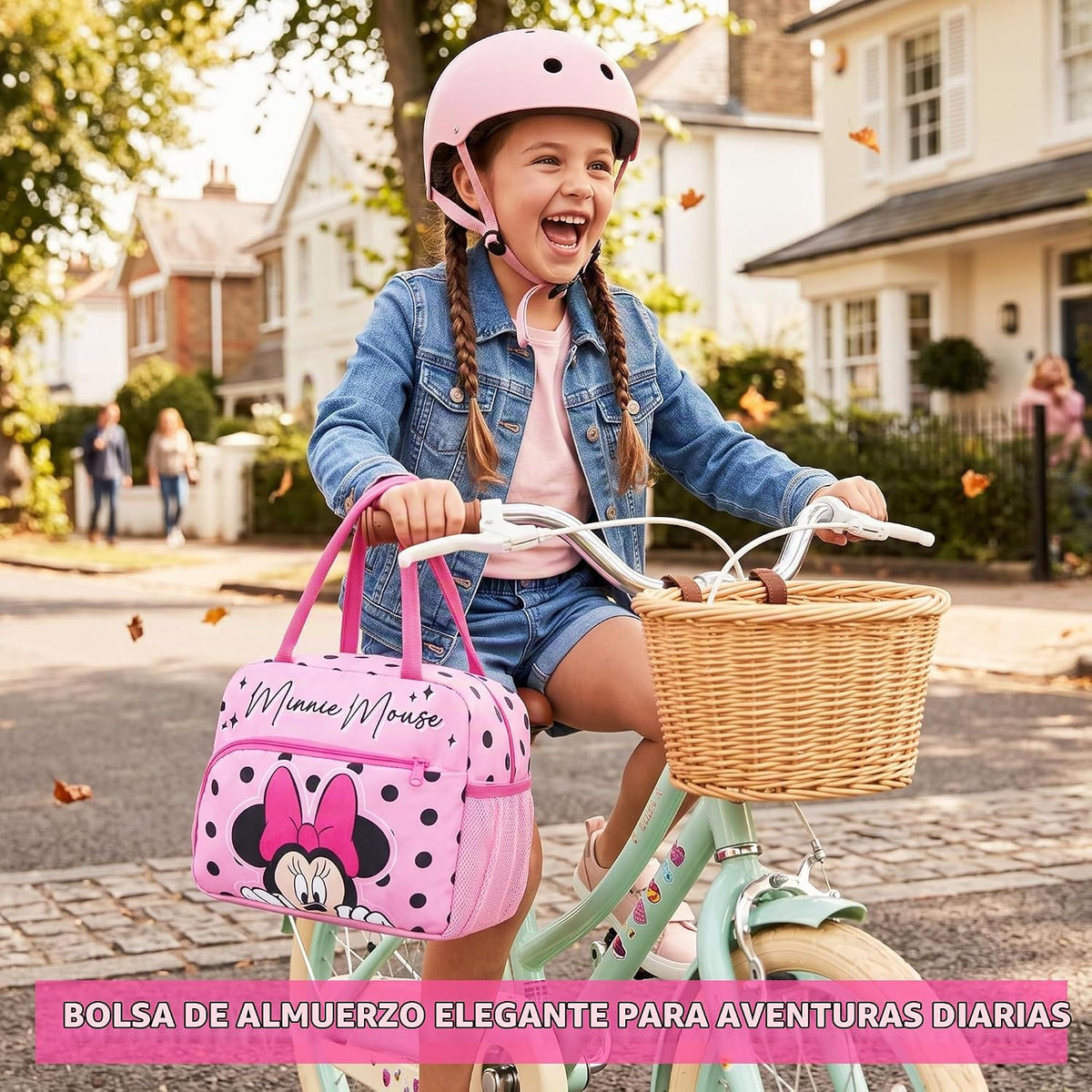 Get Trend Bolsa de almuerzo con aislamiento para niñas Minnie Mouse...