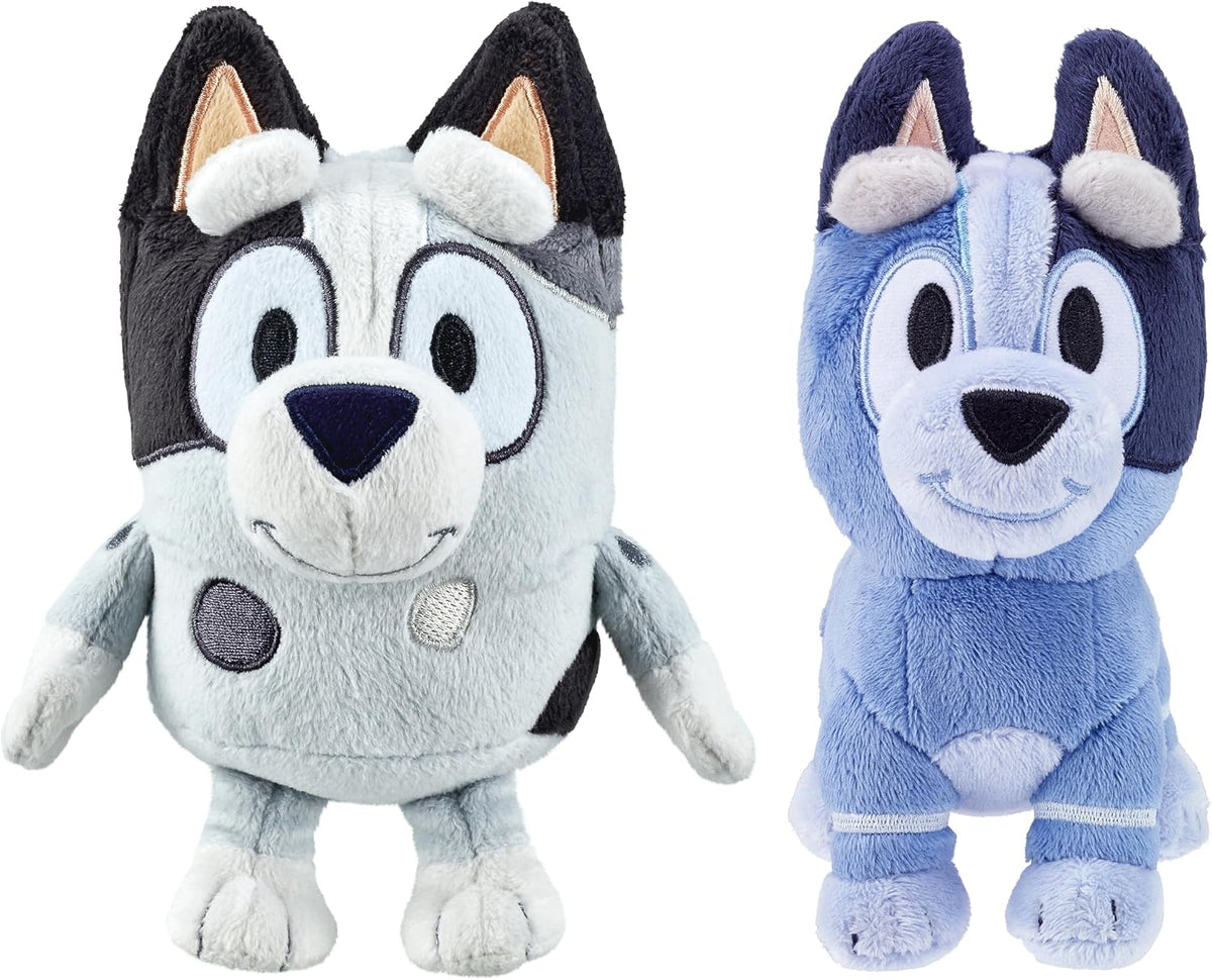 Bluey Muffin &amp; Socks Conjunto de Animales de Peluche a Juego \u...