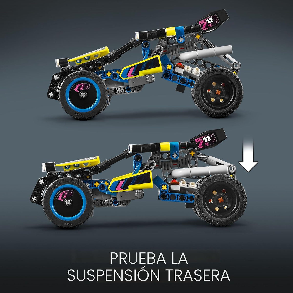 LEGO Technic Off-Road Race Buggy - Coche de juguete para construir,...