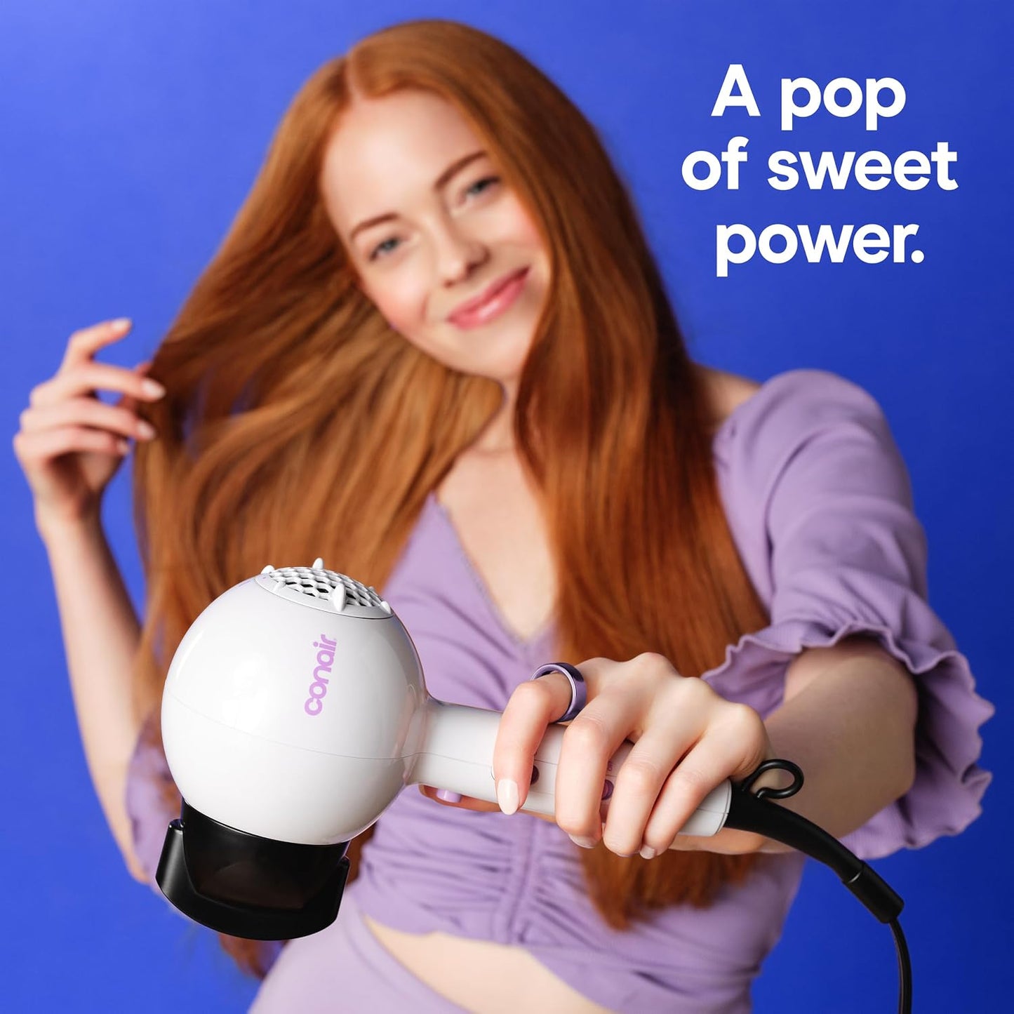 Conair Cake Pop - Secador de pelo con accesorios difusores y concen...