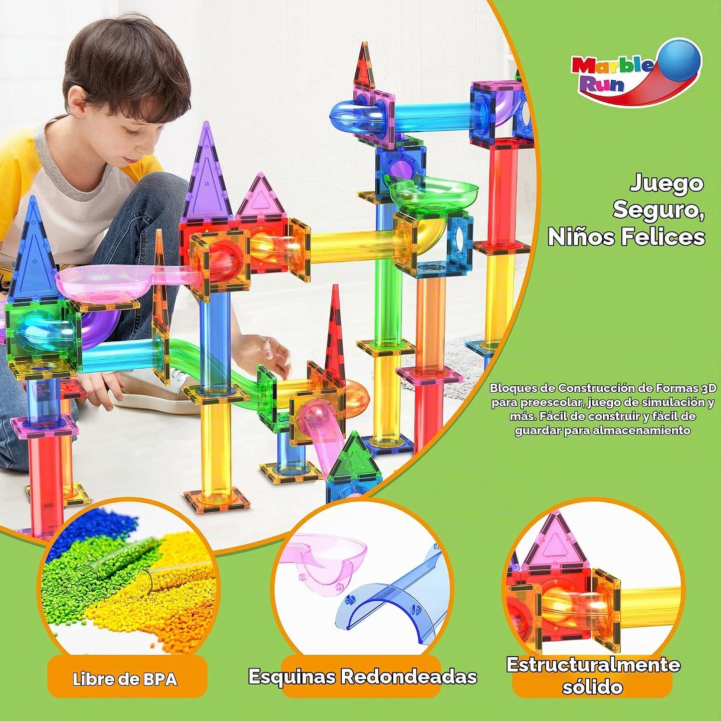 PicassoTiles Juego de construcción con 150 piezas magnéticas Juguet...