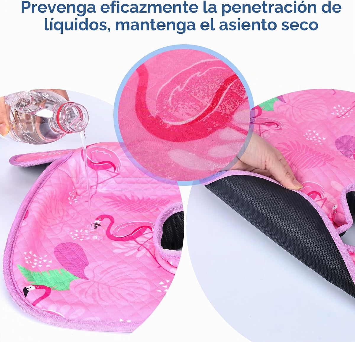 COOLBEBE - Paquete de 2 protectores de asiento de auto y cochecito,...