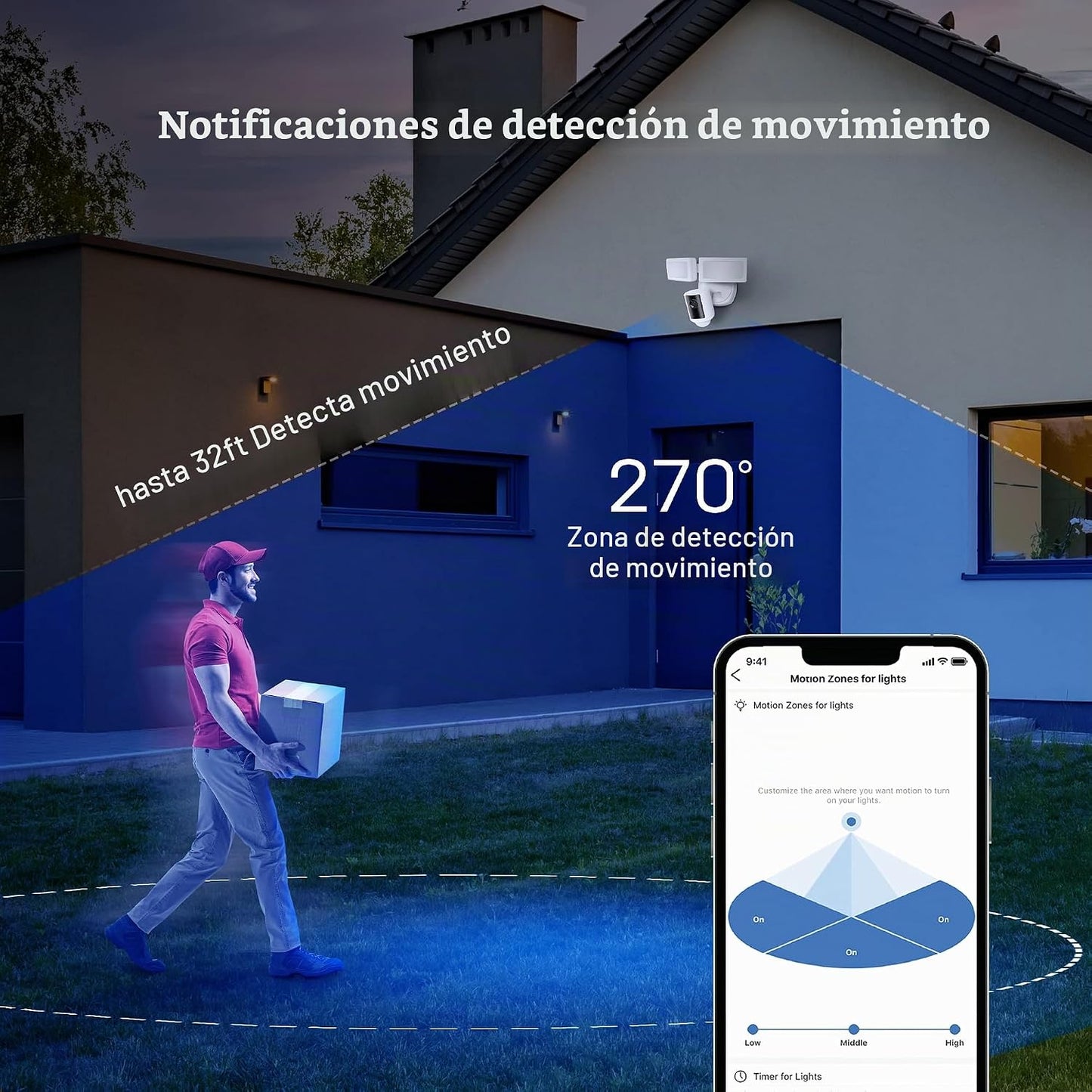 Feit Electric SEC3000\/CAM\/WIFI Cámara de seguridad LED inteligent...