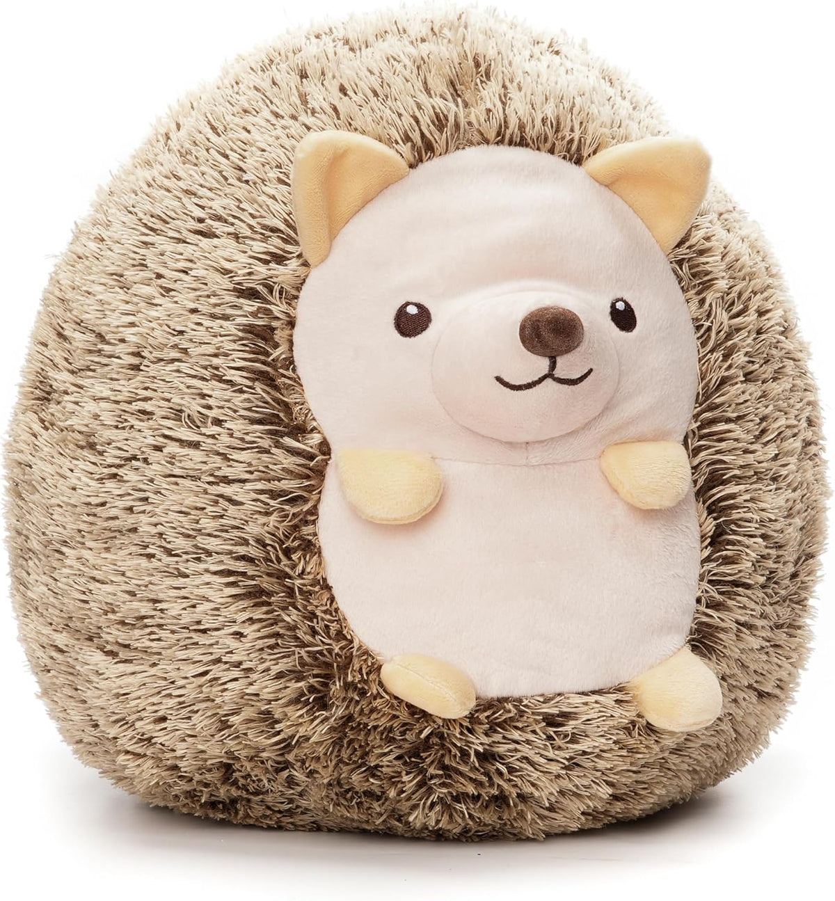 WEIGEDU Juguete de peluche de erizo, marrón, 12 pulgadas | Lindo ce...