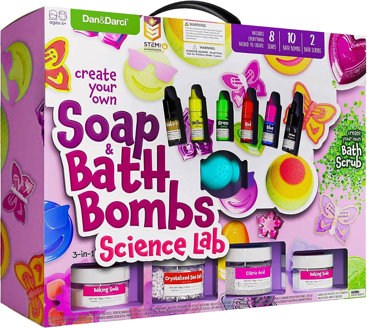 Kit de fabricación de bombas de jabón y baño para niños - Kits de c...