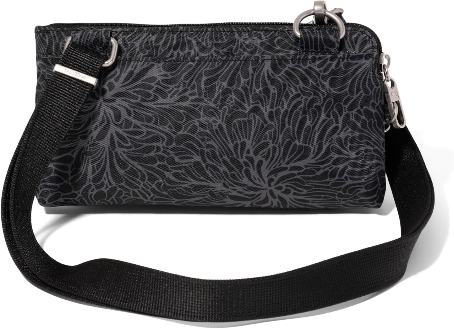 Securtex - Mini cartera cruzada antirrobo, ligera, 8.4 x 4.5 pulgad...
