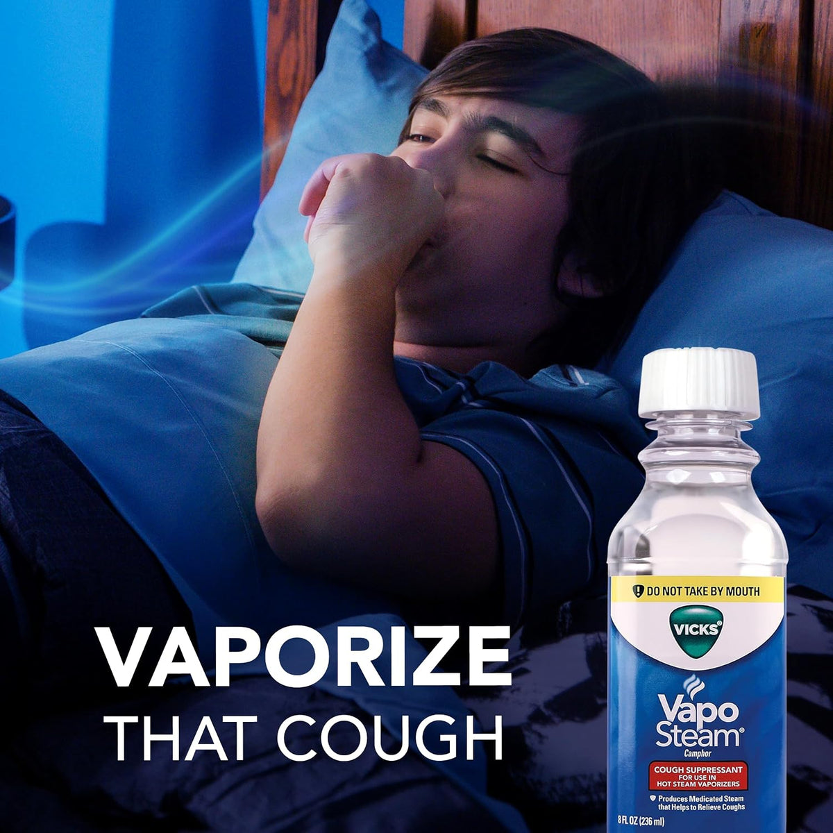 Paquete de vaporizador de vapor caliente Vicks con líquido VapoStea...
