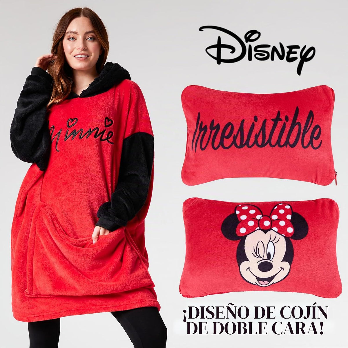 Disney Stitch Blanket - Sudadera con capucha para adultos, 2 en 1,...