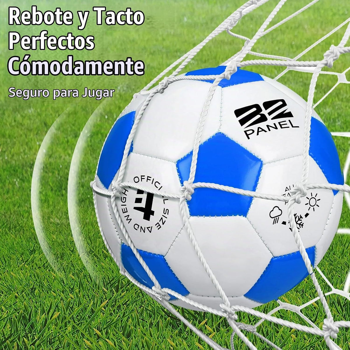 Shappy 2 pelotas de fútbol a granel con bolsa de malla de bomba | T...