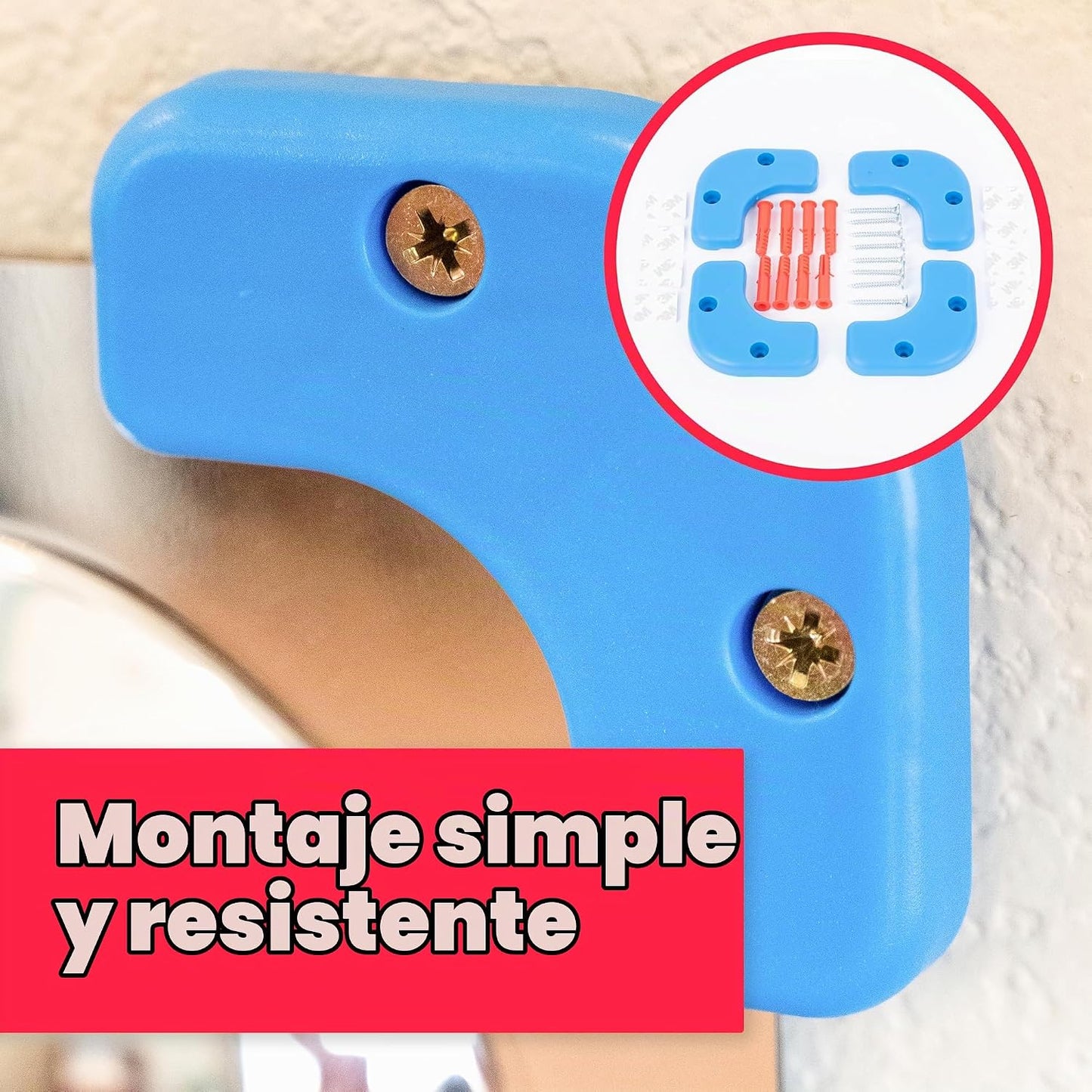 Spark &amp; Wow Espejo sensorial de pared para niños pequeños, gran...