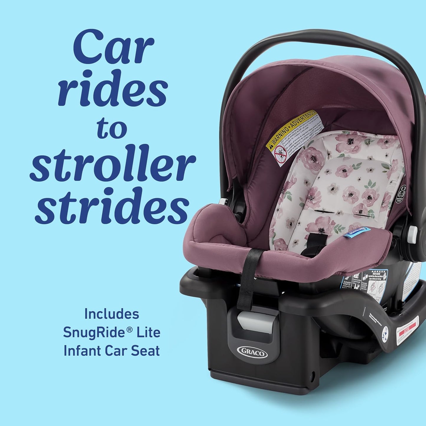 Graco Verb, sistema de viaje | Incluye carriola Verb y silla de aut...