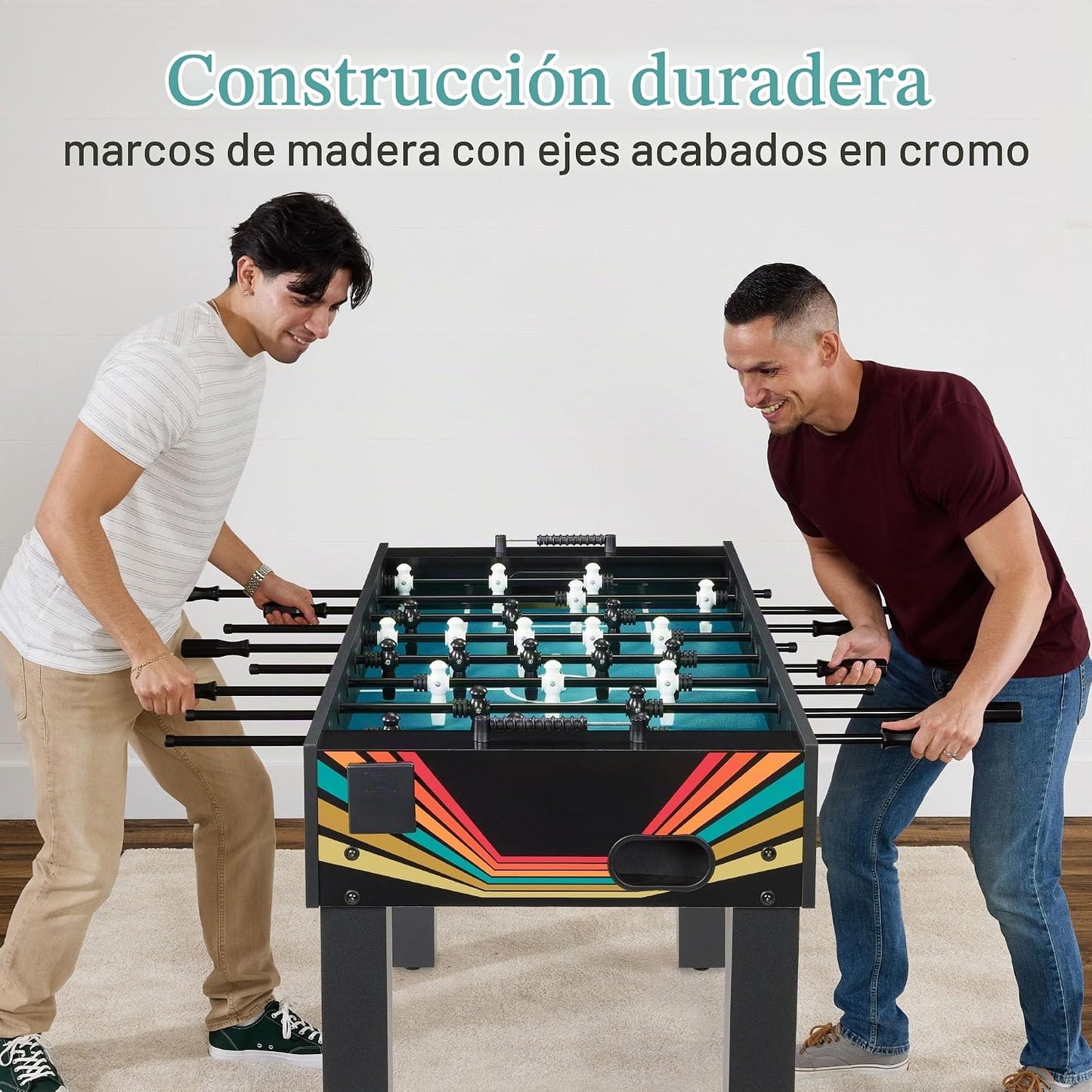 Best Choice Products Mesa de Futbolín Reglamentaria de Tamaño Compl...