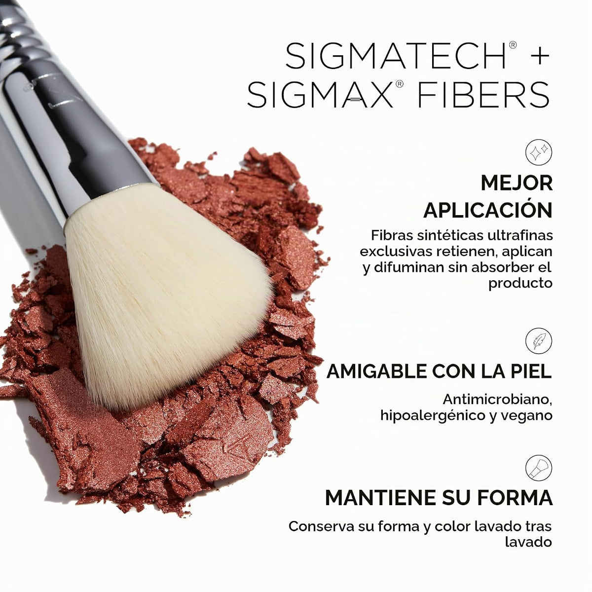 Sigma Beauty Juego de brochas esenciales de maquillaje \u2013 Juego...