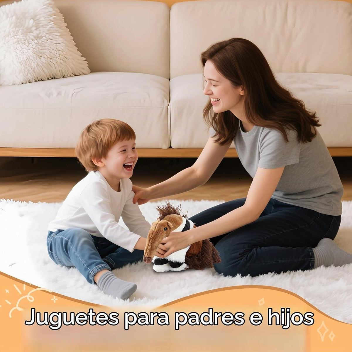 Animal de peluche de hormiguero, juguetes de peluche de hormiguero...
