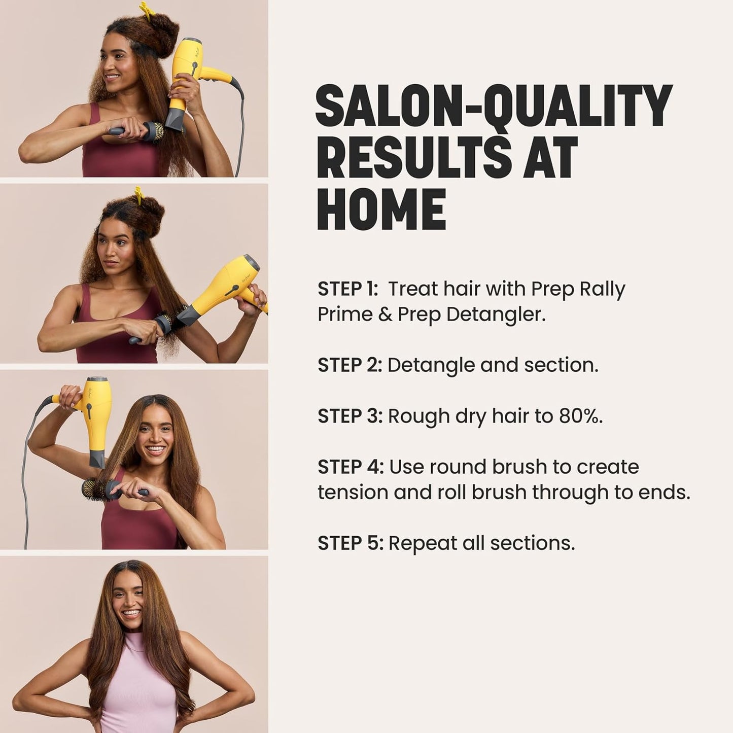 Secador de cabello Buttercup por Drybar, el secador de cabello ofic...