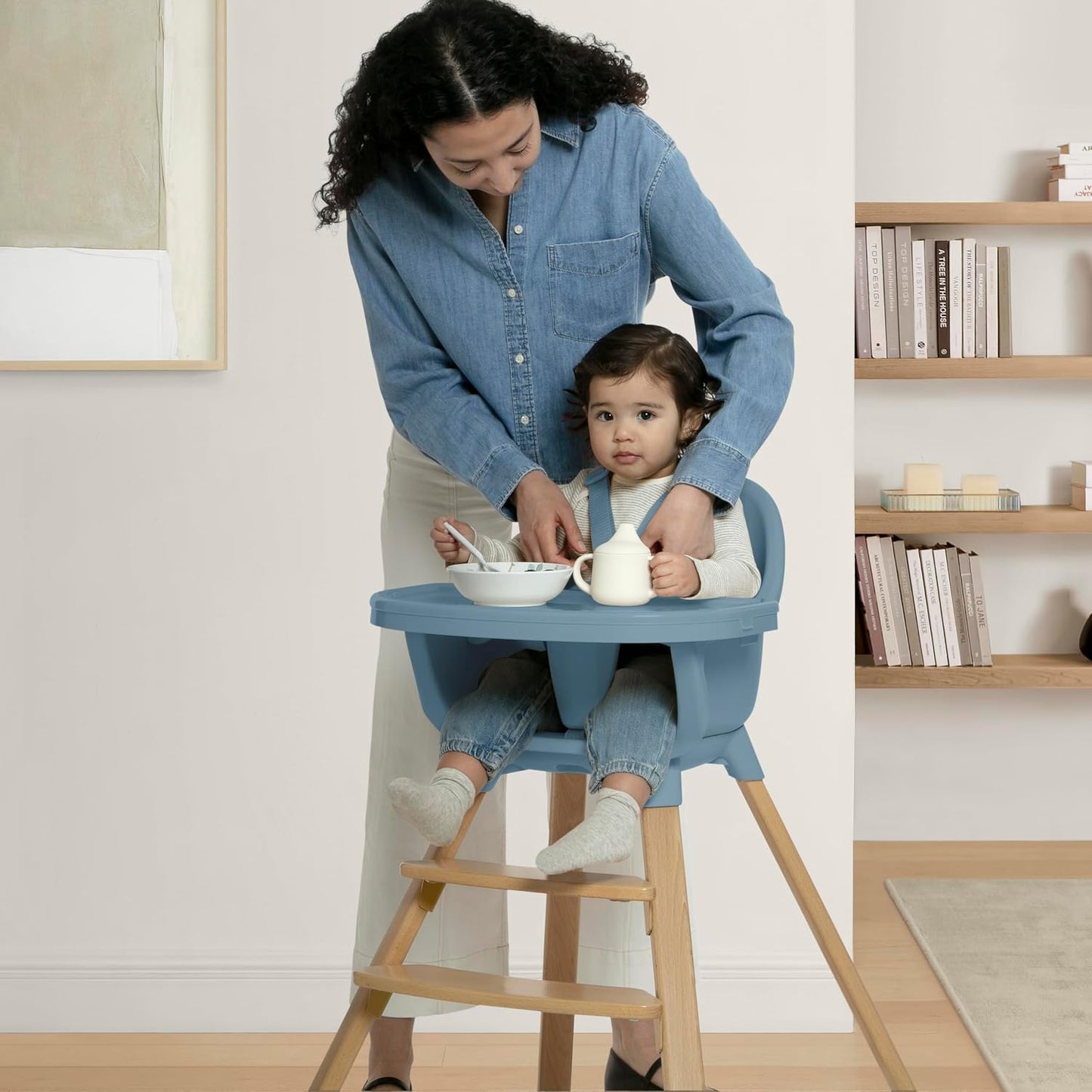 Delta Children - babyGap Otto 3-en-1 Silla Alta - Silla Alta se Con...