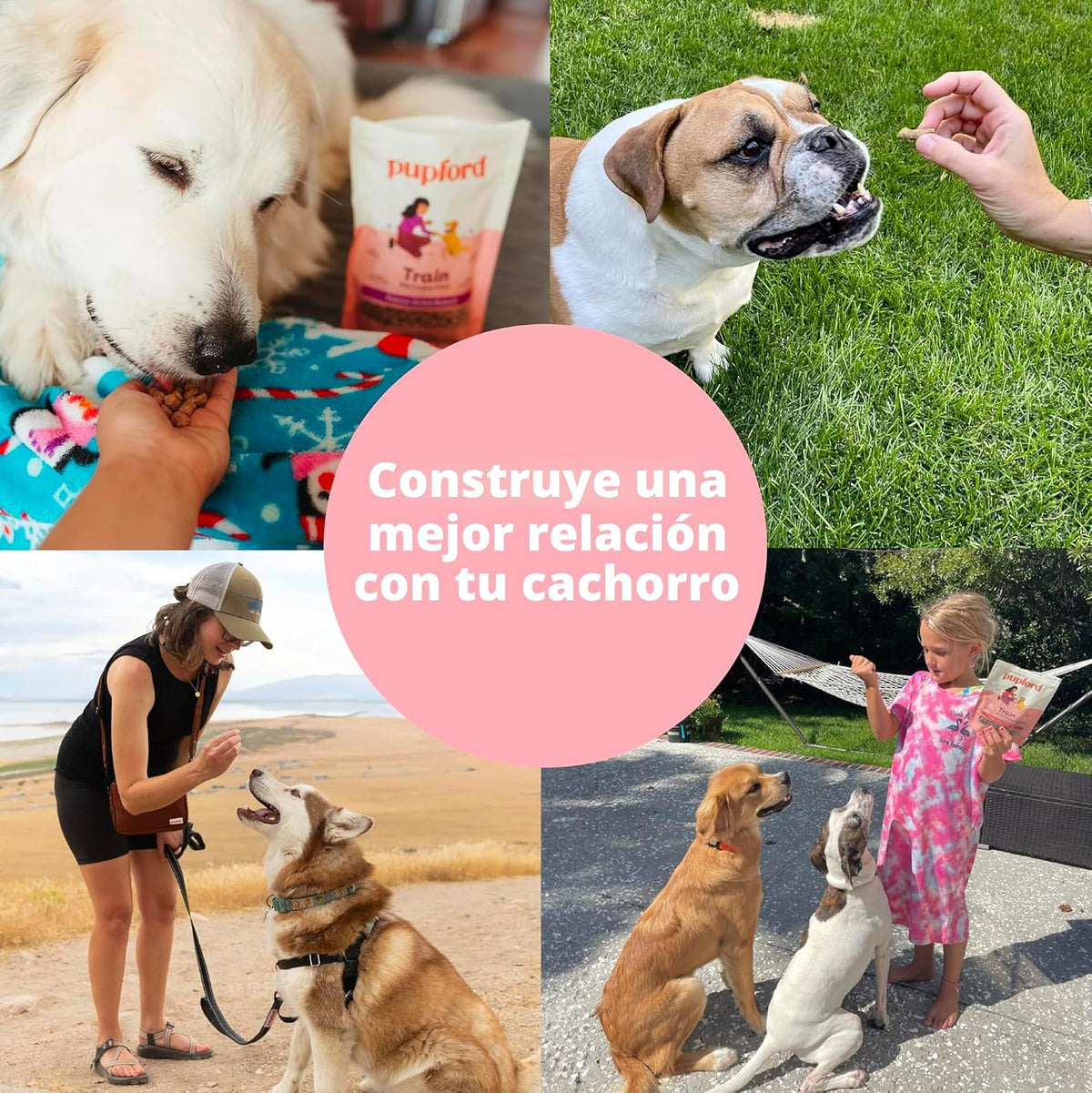 Pupford - Golosinas de entrenamiento liofilizadas, para perros y ca...