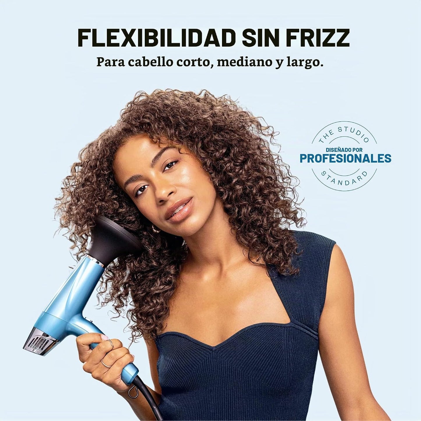 Secador de pelo BabylissPRO Nano Titanium, secador profesional de 1...