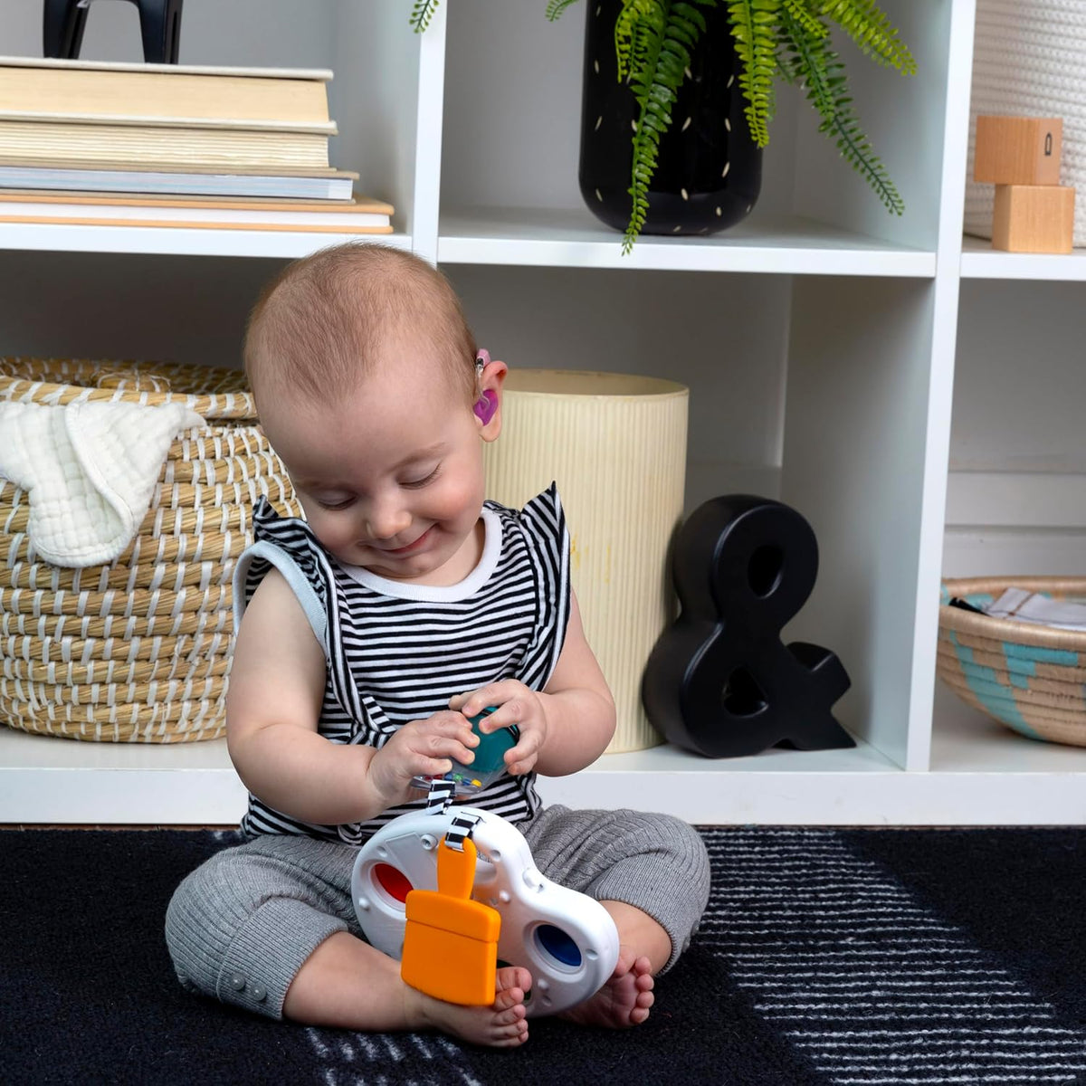 Baby Einstein Juguete Sensorial Fidget Popper con Paleta de Colores...
