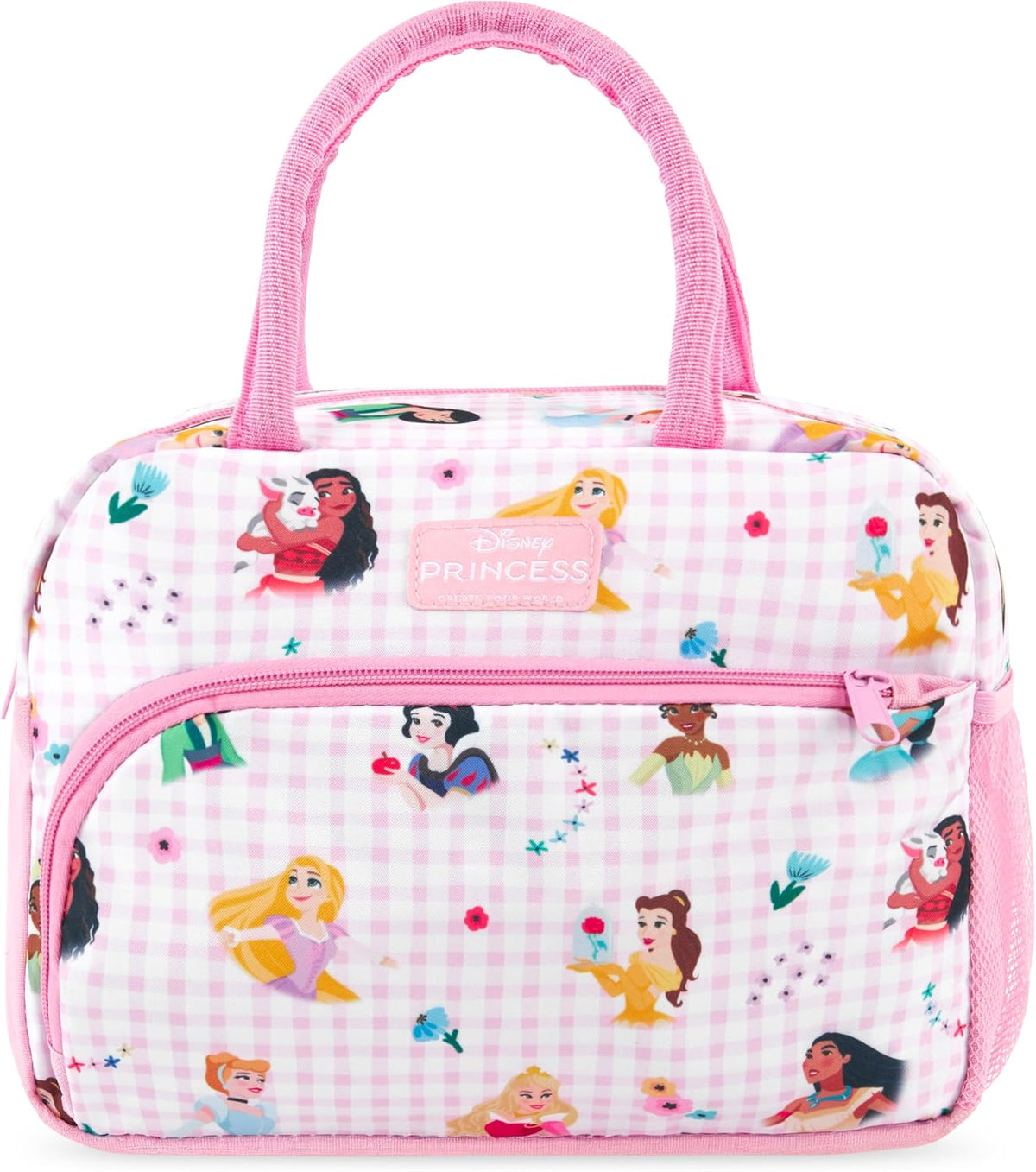 Get Trend Bolsa de almuerzo con aislamiento para niñas Princesas Di...