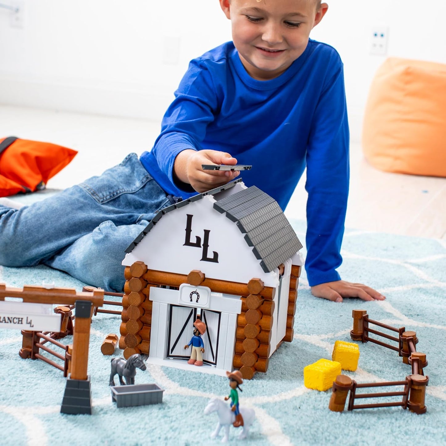 Juego de construcción Lincoln Logs Big Sky Ranch