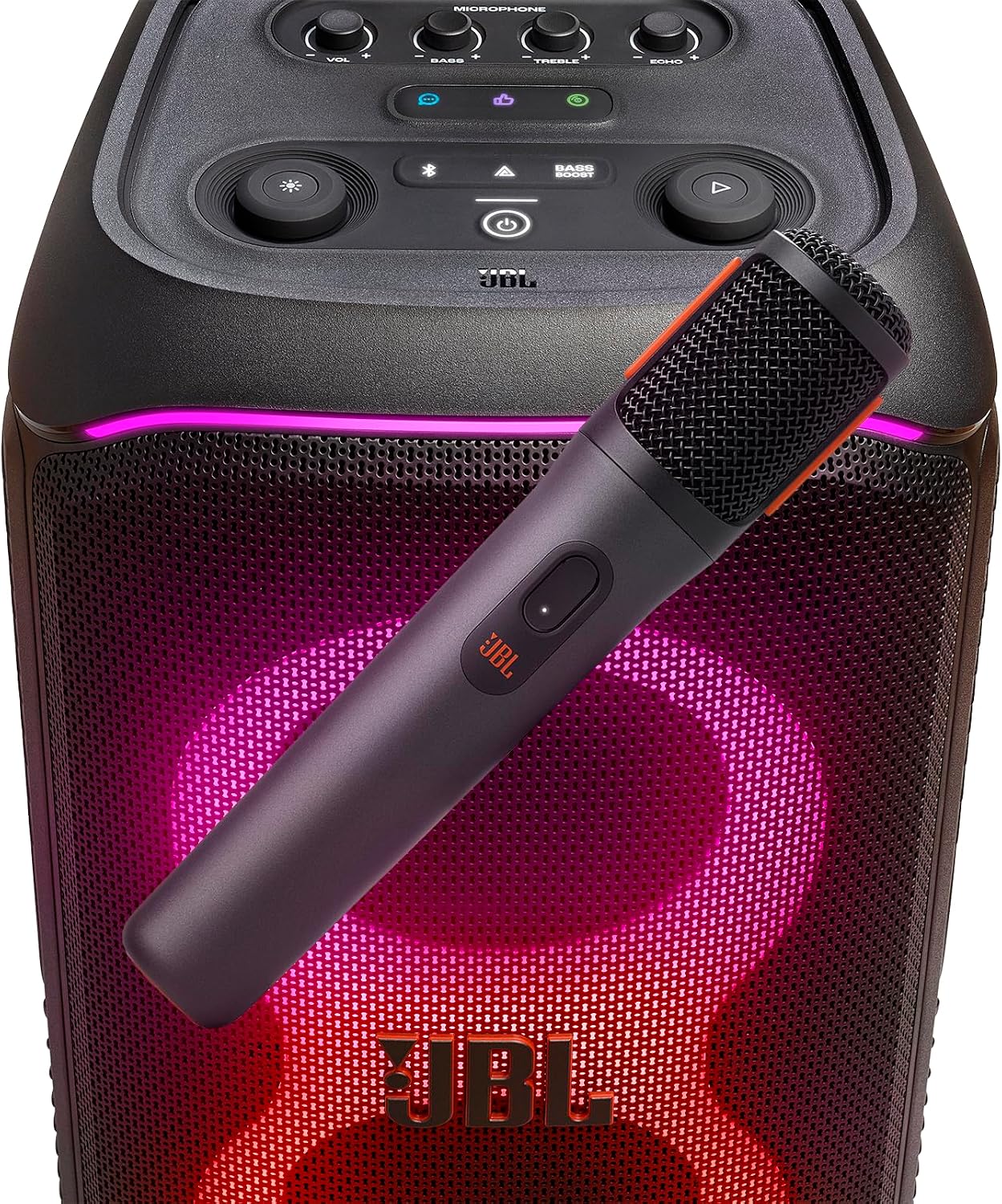 JBL PartyBox Micrófono Inalámbrico - 2X Micrófonos Inalámbricos Dig...