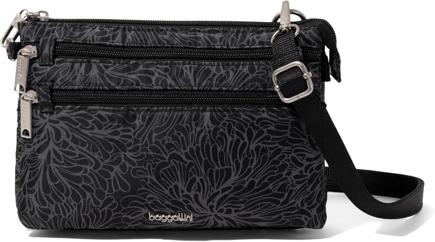 Securtex - Bolsa cruzada antirrobo de 9.25 x 6.25 pulgadas, bolsa s...