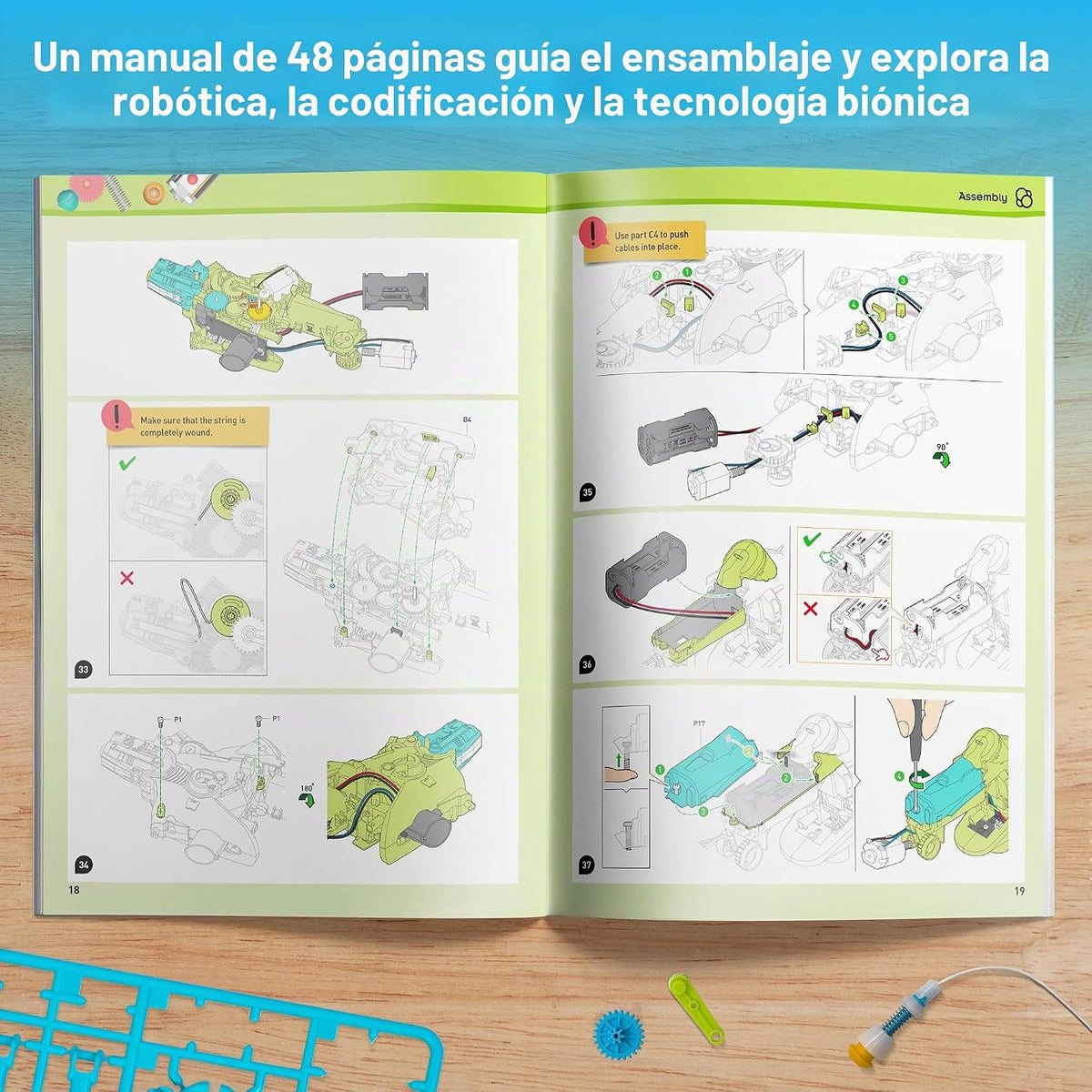 Thames &amp; Kosmos My Robotic Pet: Coding Chameleon STEM Kit de co...