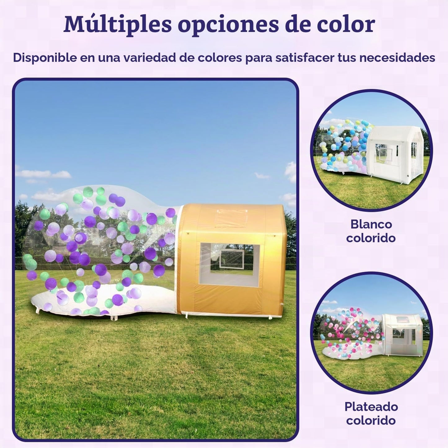 Cúpula inflable de la casa de la burbuja de 10ft para los niños, ti...