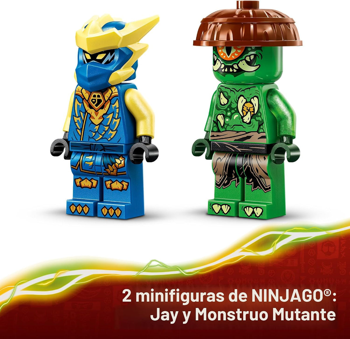 LEGO NINJAGO Juego de construcción de lucha de mecha de dragón de J...