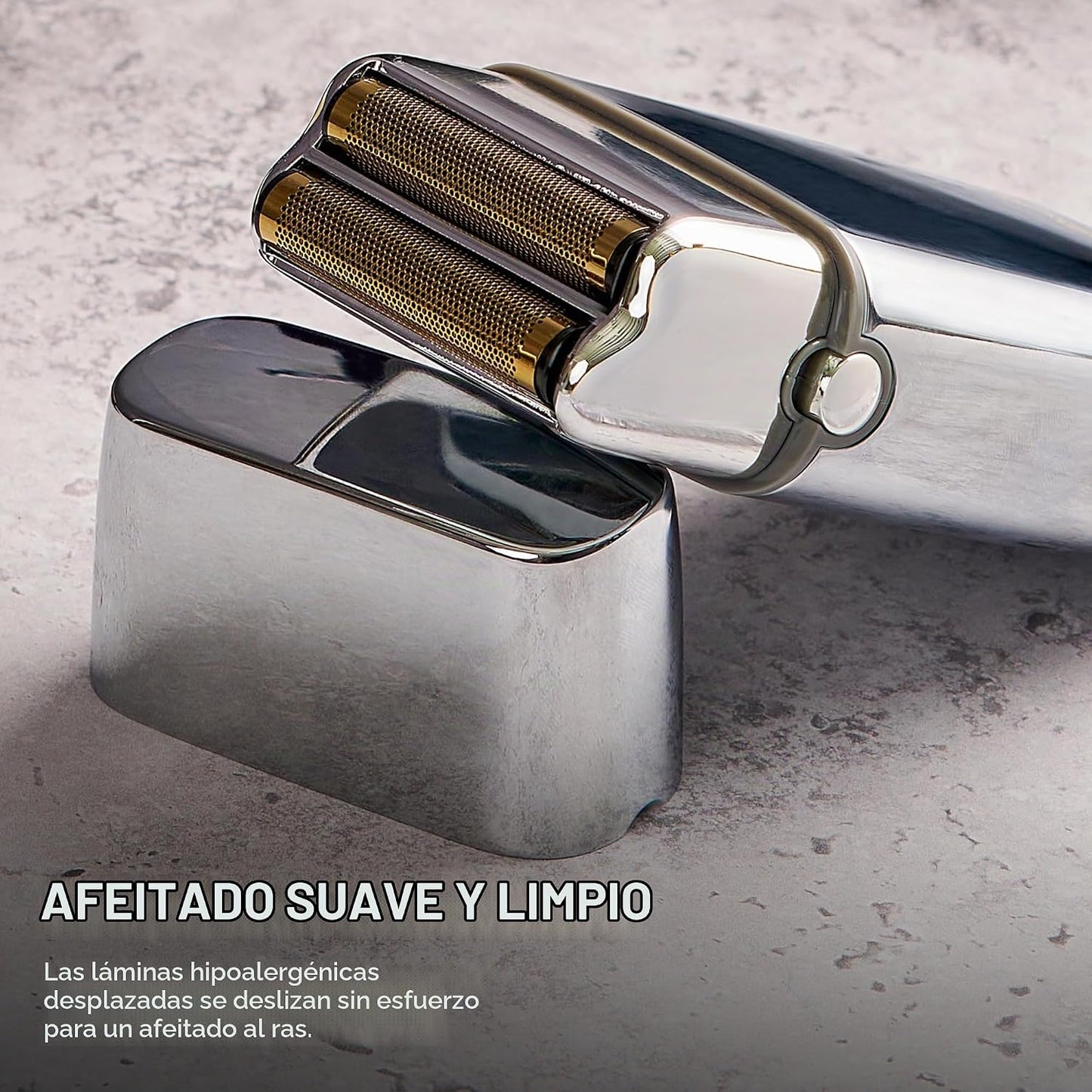 BaBylissPRO METALFX Afeitadora de doble lámina, afeitadora eléctric...