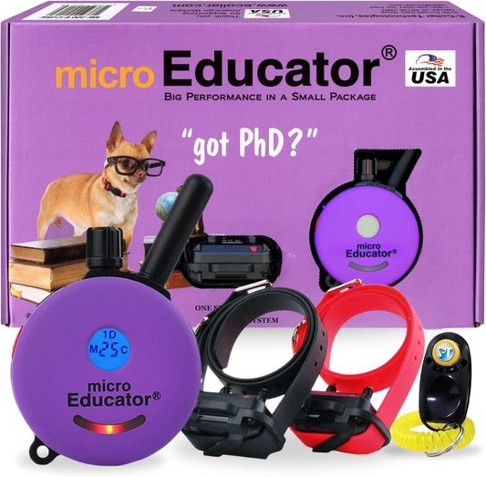 Educator ME- 302 Micro E Collar para entrenamiento de perros con co...