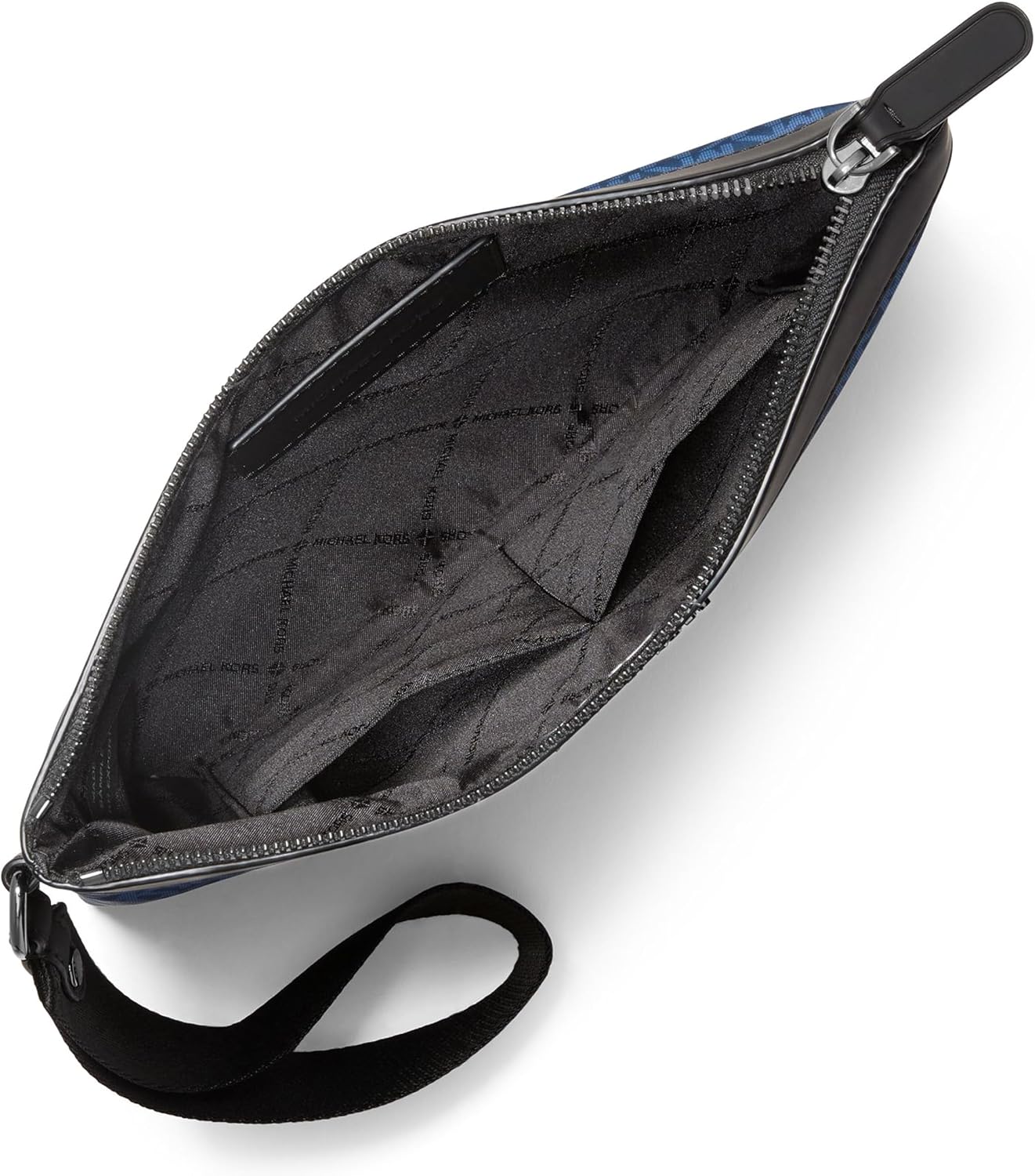 Michael Kors Bolsa de viaje Brooklyn para hombre, herrajes plateado...