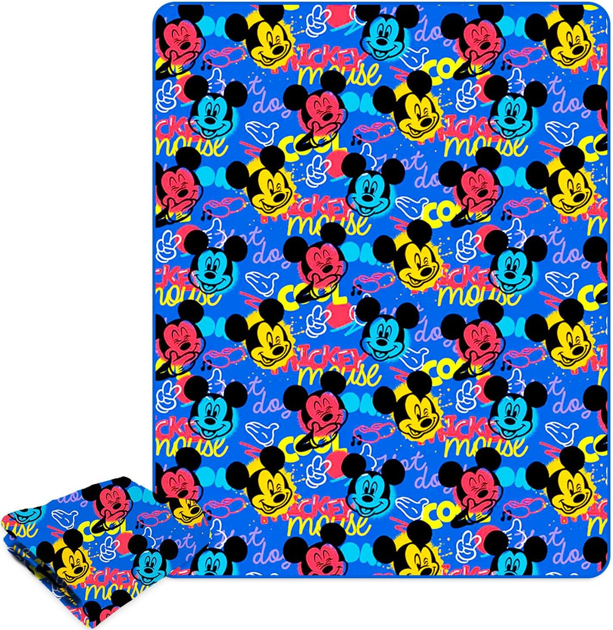 Disney Juego de manta de Mickey Mouse \u2013 Paquete de manta de fo...
