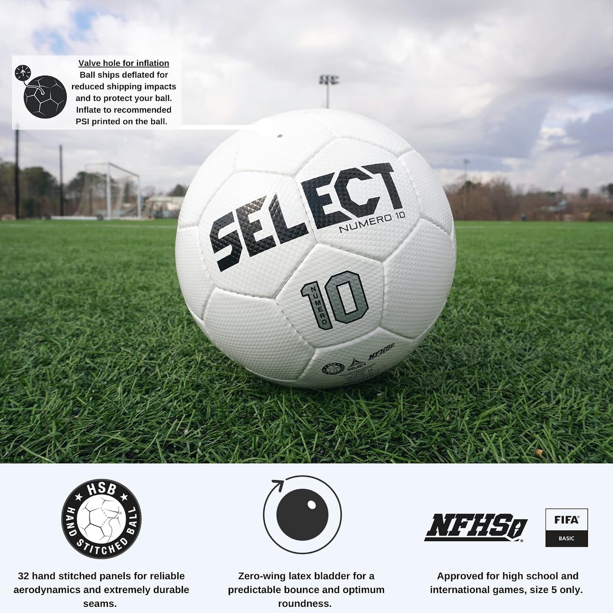 SELECT Balón de fútbol número 10