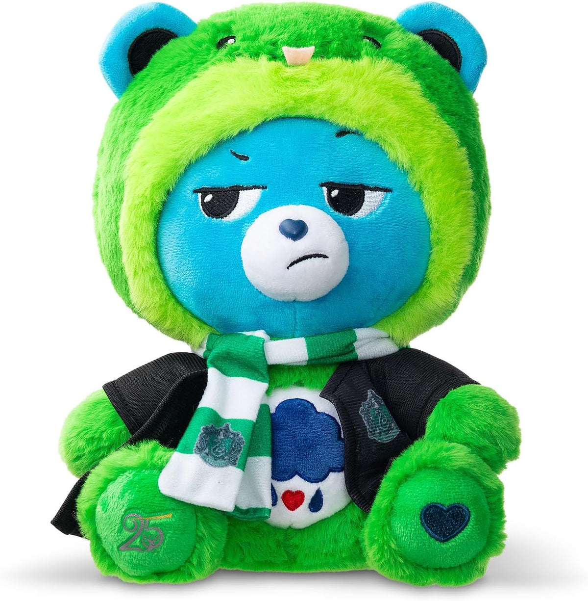 Harry Potter x Care Bears - Slytherin House Grumpy Bear - Peluche d...