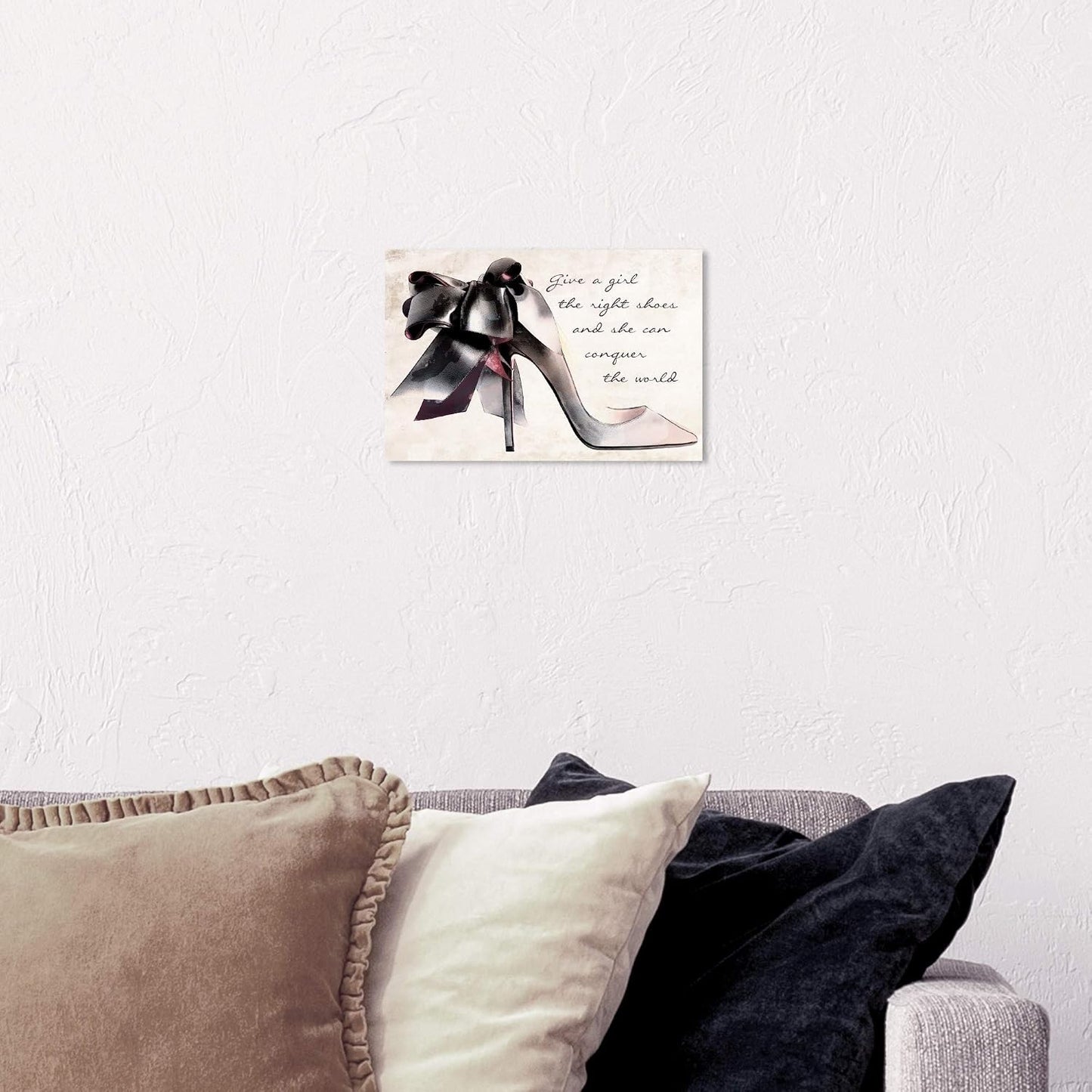 The Oliver Gal Artist Co. Lienzo decorativo para pared con texto en...