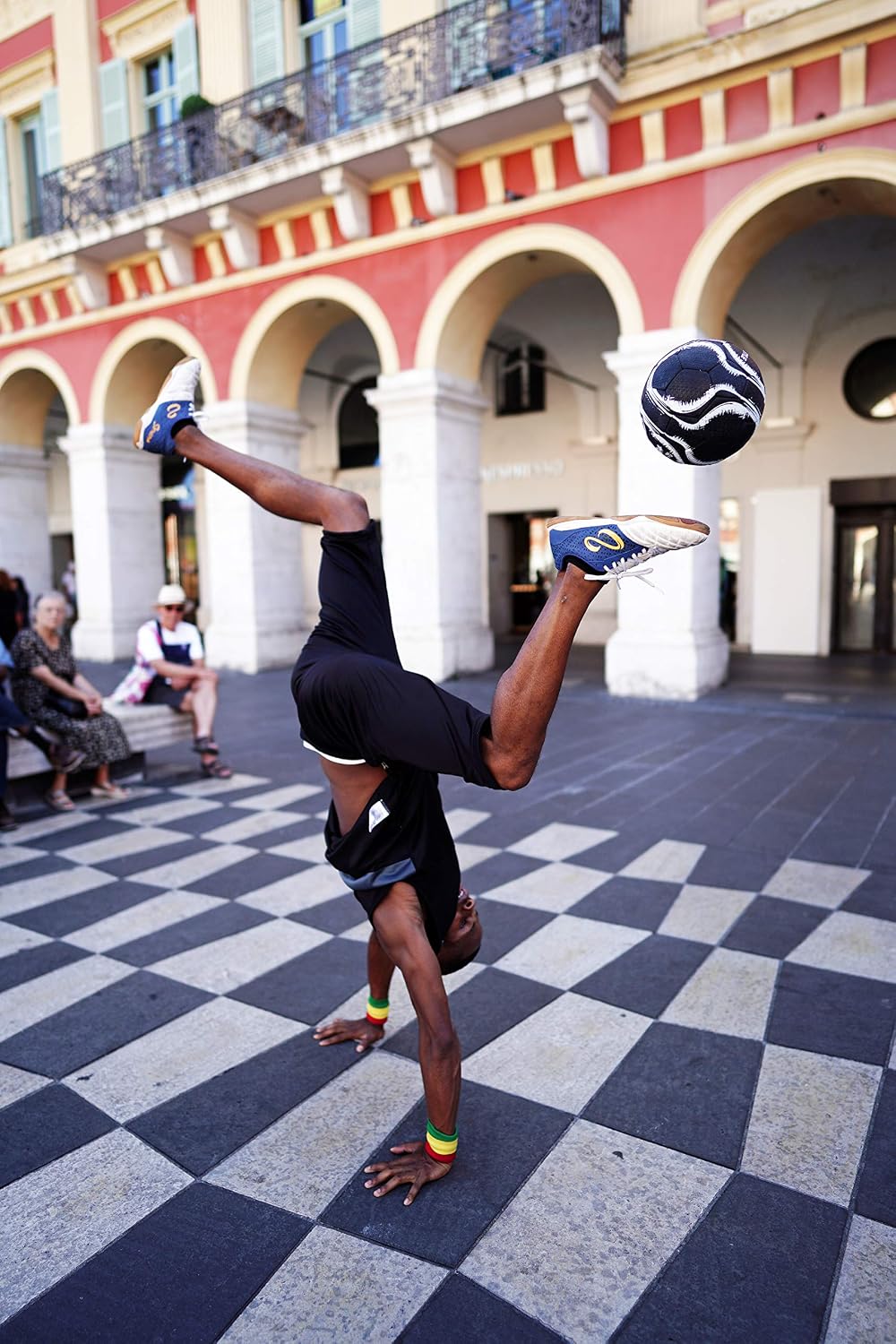 SENDA Street Freestyle, Trick and Skills - Balón de fútbol con cubi...