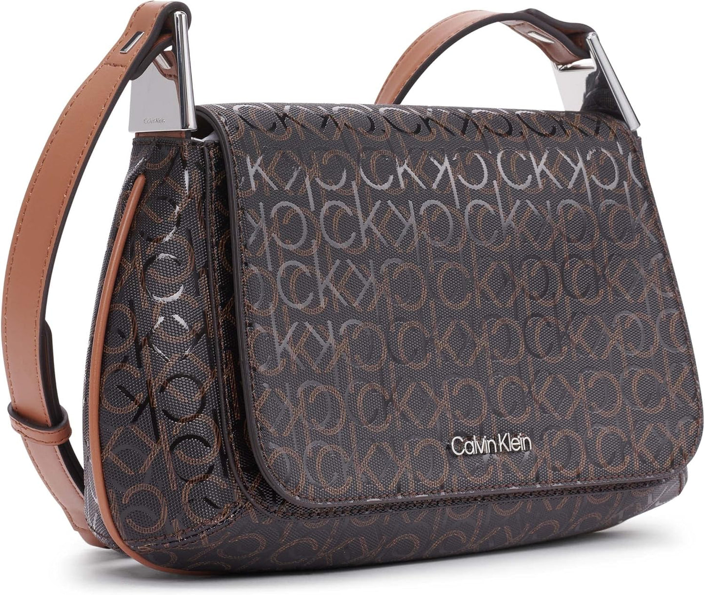 Calvin Klein Bandolera Charlie Flap para mujer
