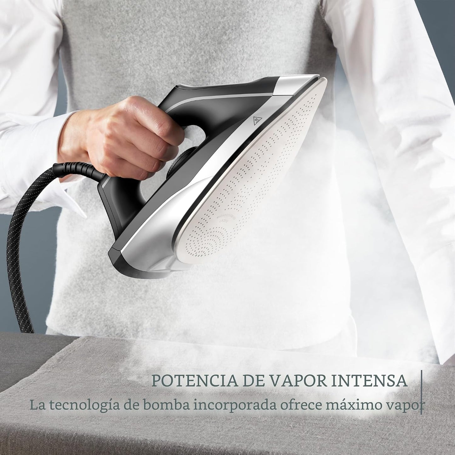 Rowenta Plancha de Vapor para Ropa Estación de Vapor Master, Planch...