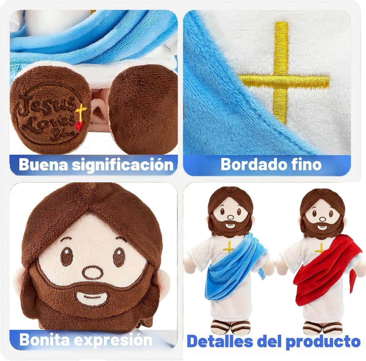 BOKUFLY Muñeco de Peluche de Jesús Peluche de Jesús Juguete de Pelu...