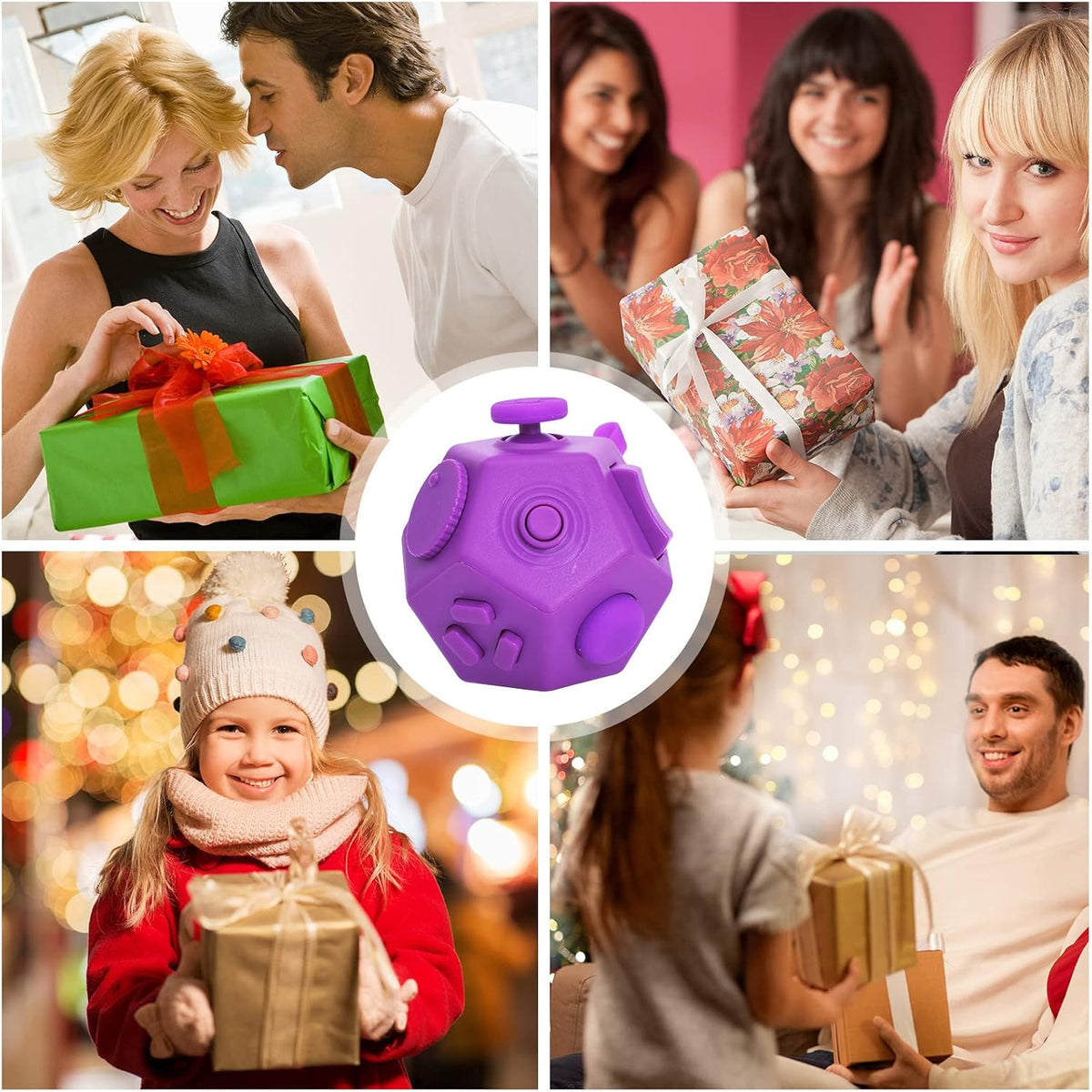 UOOEFUN Pequeños juguetes fidget para niños y adultos con ansiedad,...