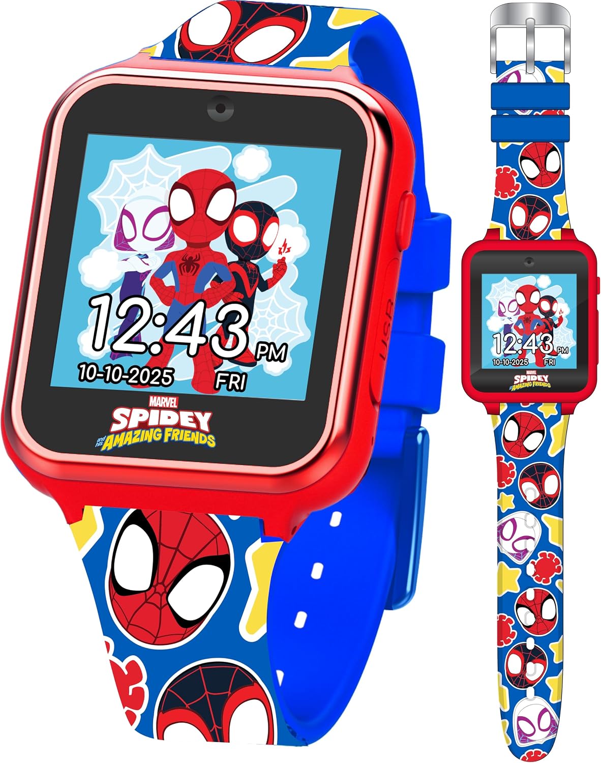 Marvel Spidey and His Amazing Friends Reloj inteligente interactivo...