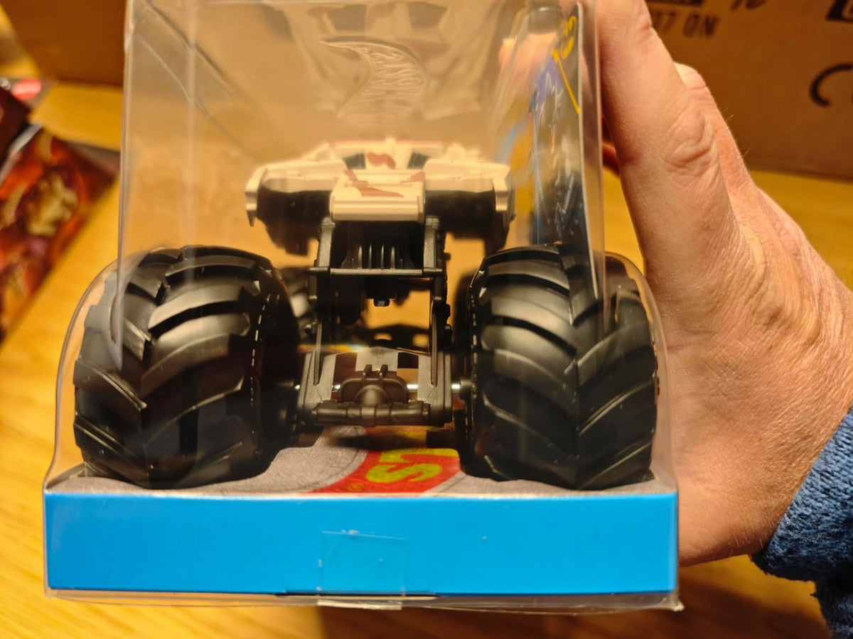 Hot Wheels Monster Trucks, camión monstruo de gran tamaño, camión d...